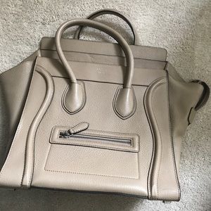 Celine mini luggage bag